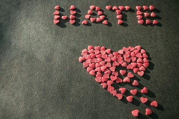 Unhappy love, disappointment.