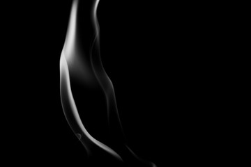 Obraz premium Smoke clouds as background