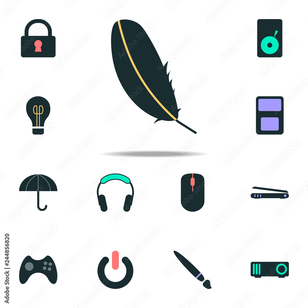 Poster pen icon. web icons universal set for web and mobile