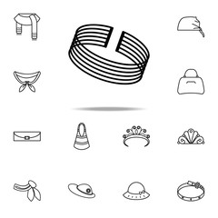 bracelet icon. Woman Accessories icons universal set for web and mobile