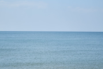 Summer travel in the Thai sea