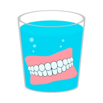 Dentures clip art preview