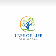 Obraz premium human tree, tree of life vector illustration