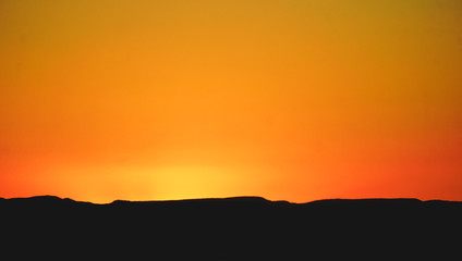 Orange Sunset from Route 66