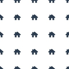 home icon pattern seamless white background
