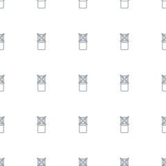 cargo only in box allowed icon pattern seamless white background