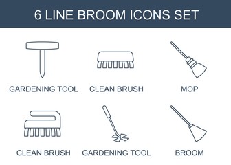broom icons