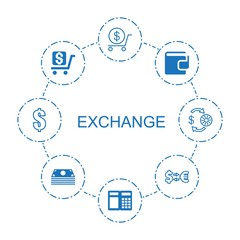 8 exchange icons