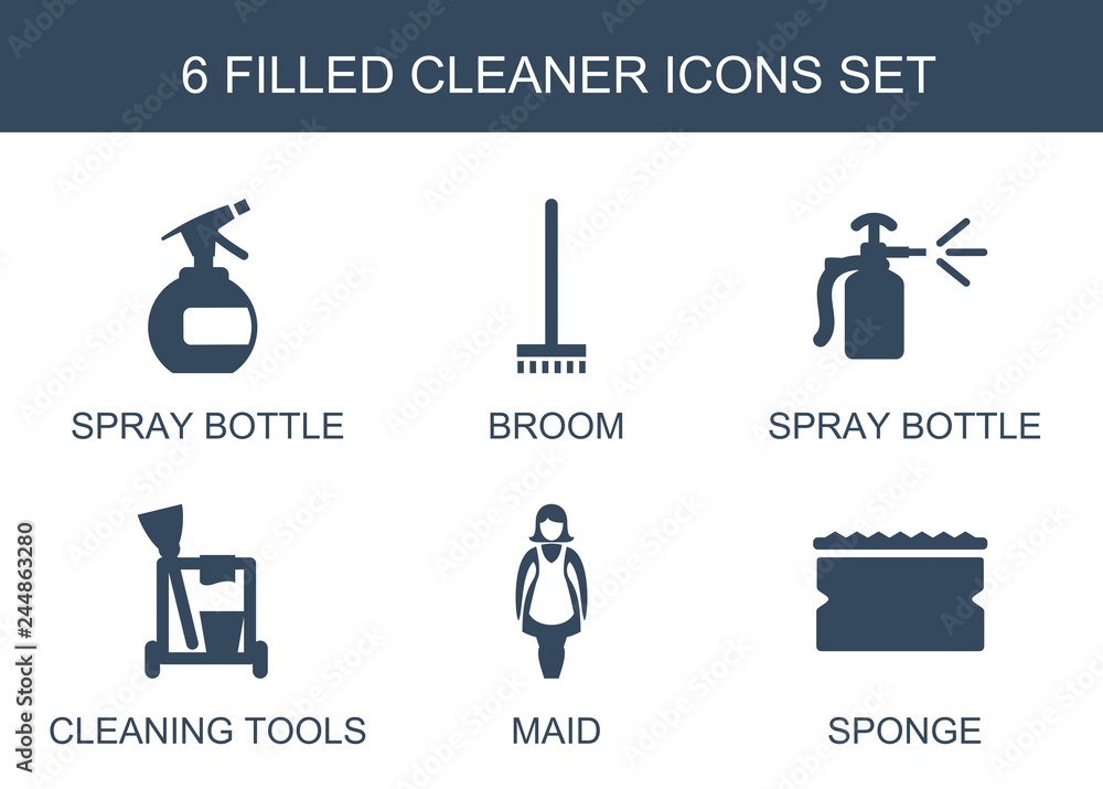 Sticker 6 cleaner icons