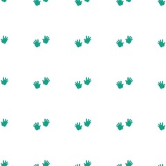 baby hands icon pattern seamless white background