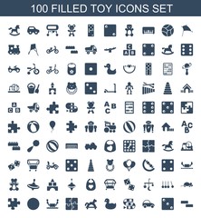 Obraz premium toy icons