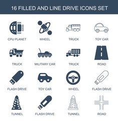drive icons