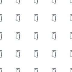 book icon pattern seamless white background