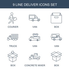 deliver icons