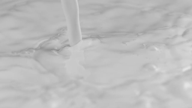 Pouring fresh milk in super slow motion, shooted with high speed cinema camera at 1000fps, 4K.