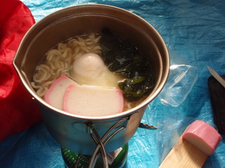 卵落としラーメン