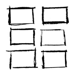 Picture frame designed by hand writing.