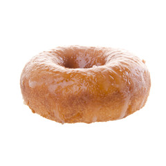 donut or donut isolated on white background.