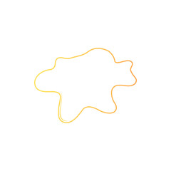 mango splash icon. Element of splash for mobile concept and web apps icon. Thin line icon for website design and development, app development