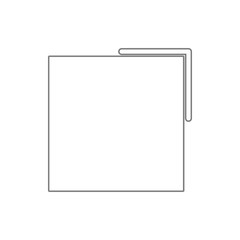 Layers sign icon. Element of cyber security for mobile concept and web apps icon. Thin line icon for website design and development, app development