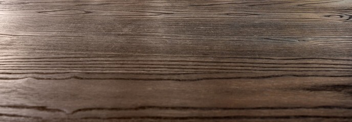 Dark brown wooden striped texture plank board