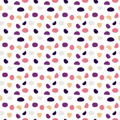 Dots pattern background, vector illustration, retro colours