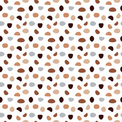 Dots pattern background, vector illustration, retro colours