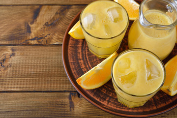 Fresh orange juice