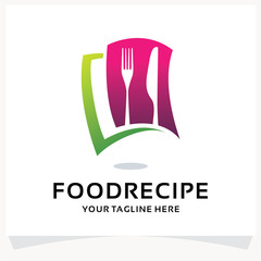 Food Recipe Logo Design Template Inspiration