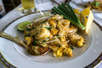 Plate of Pad Thai