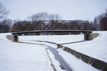 Obraz premium Wisconsin Winter Wonder Land 