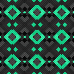 Seamless pattern background from a variety of multicolored squares.