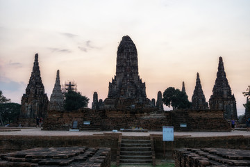 Fototapeta premium Wat Chaiwatthanaram Prang