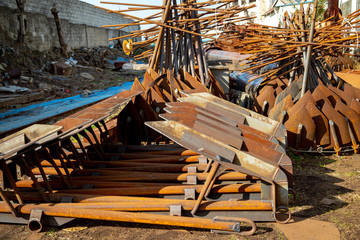 Ship anchor factory
