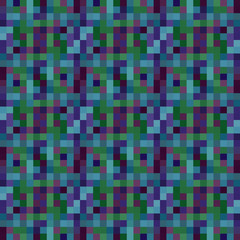 Seamless pattern background from a variety of multicolored squares.