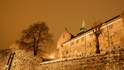 Oslo Akerhus Festning Twierdza Akerhus Norwegia Norway Norge