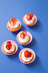 Strawberry cupcakes
