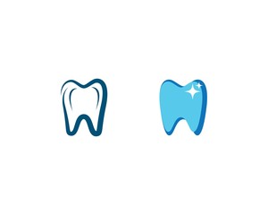 Dental logo template vector illustration