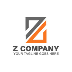 Z logo icon design vector template