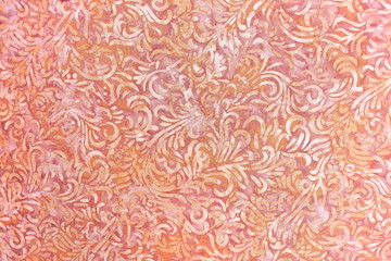 Indonesian batik pattern and texture 