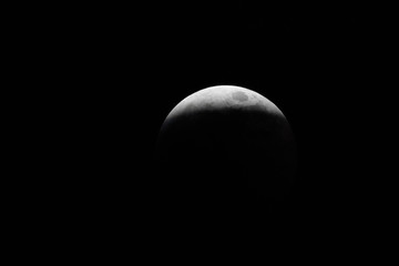 Eclipse and Super Blood Moon
