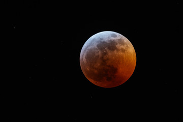 Eclipse and Super Blood Moon