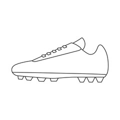 Vector design of soccer and gear symbol. Set of soccer and tournament stock symbol for web.