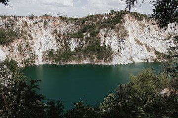 Obraz premium mountain landscape in the mountains.