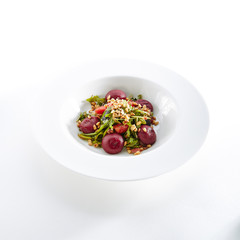 Salad with Grapefruit Pine Nuts