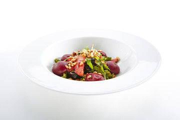 Salad with Grapefruit Pine Nuts
