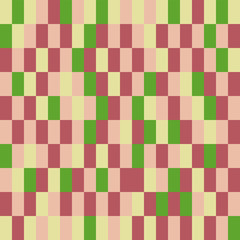 Colorful Vector pattern with different shapes objects. Texture background for textile, print, paper, fabric background, wallpaper