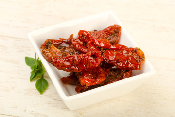 Dried tomato in olive oil