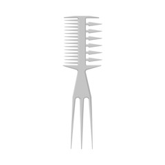 Vector illustration of brush and hair sign. Collection of brush and hairbrush vector icon for stock.