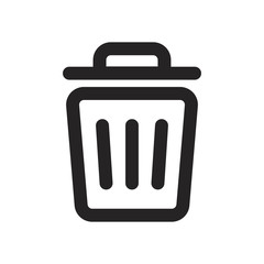 Garbage vector icon
